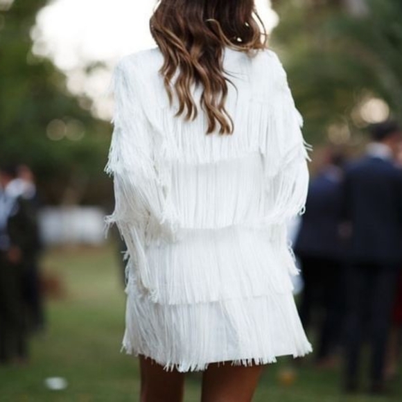 WOMANCE Fringe Mini Dress - Picture 4 of 10